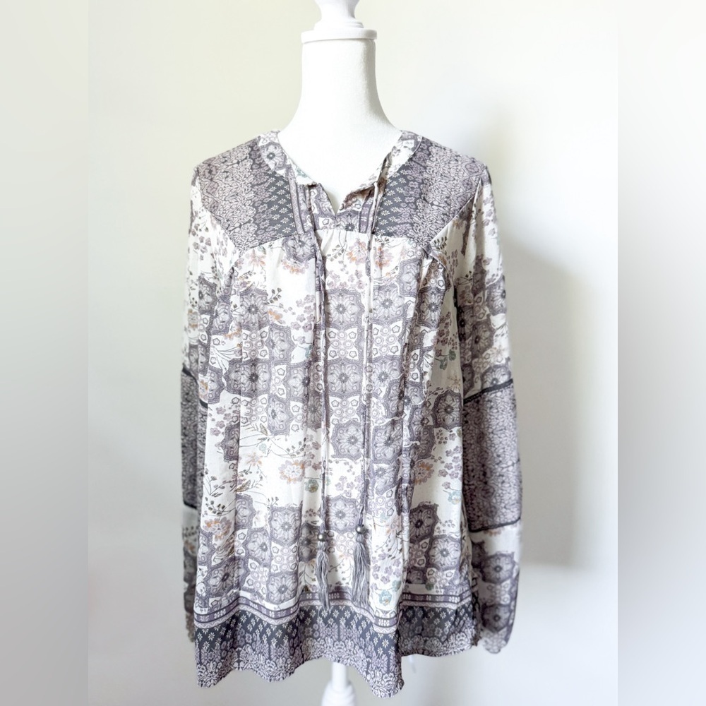 Knox Rose Flowy Floral Top